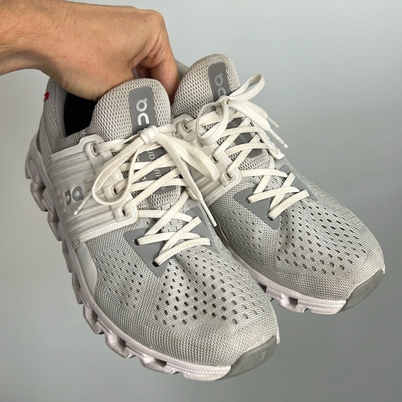 Used On Running cloudswift sneakers athletic shoes white glacier gray grey 9 - Picture 1 of 11